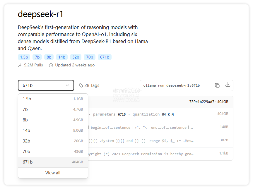 本地运行「DeepSeek」模型,需怎样的硬件配置
